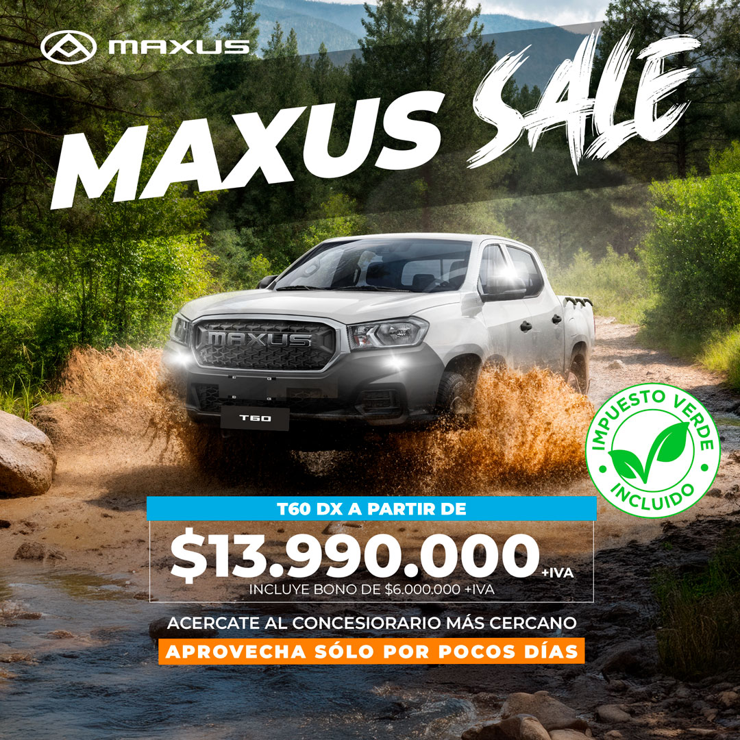 Maxus T60 en carretera