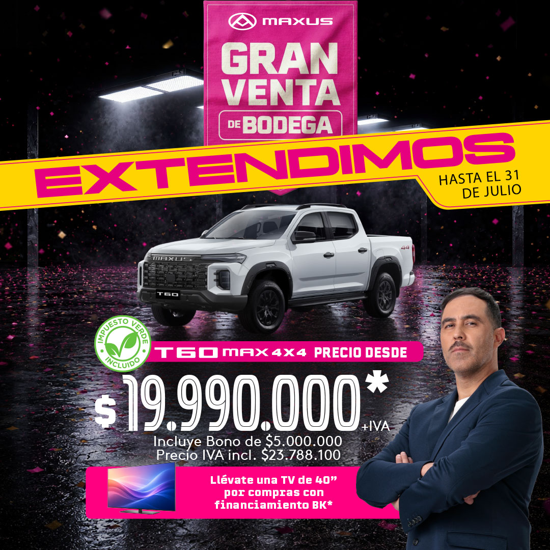 Maxus T60 en carretera
