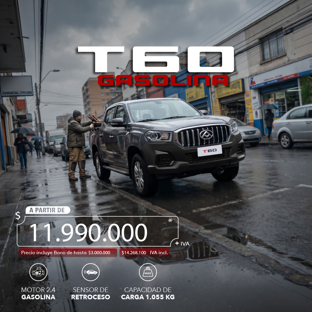 Maxus T60 en carretera