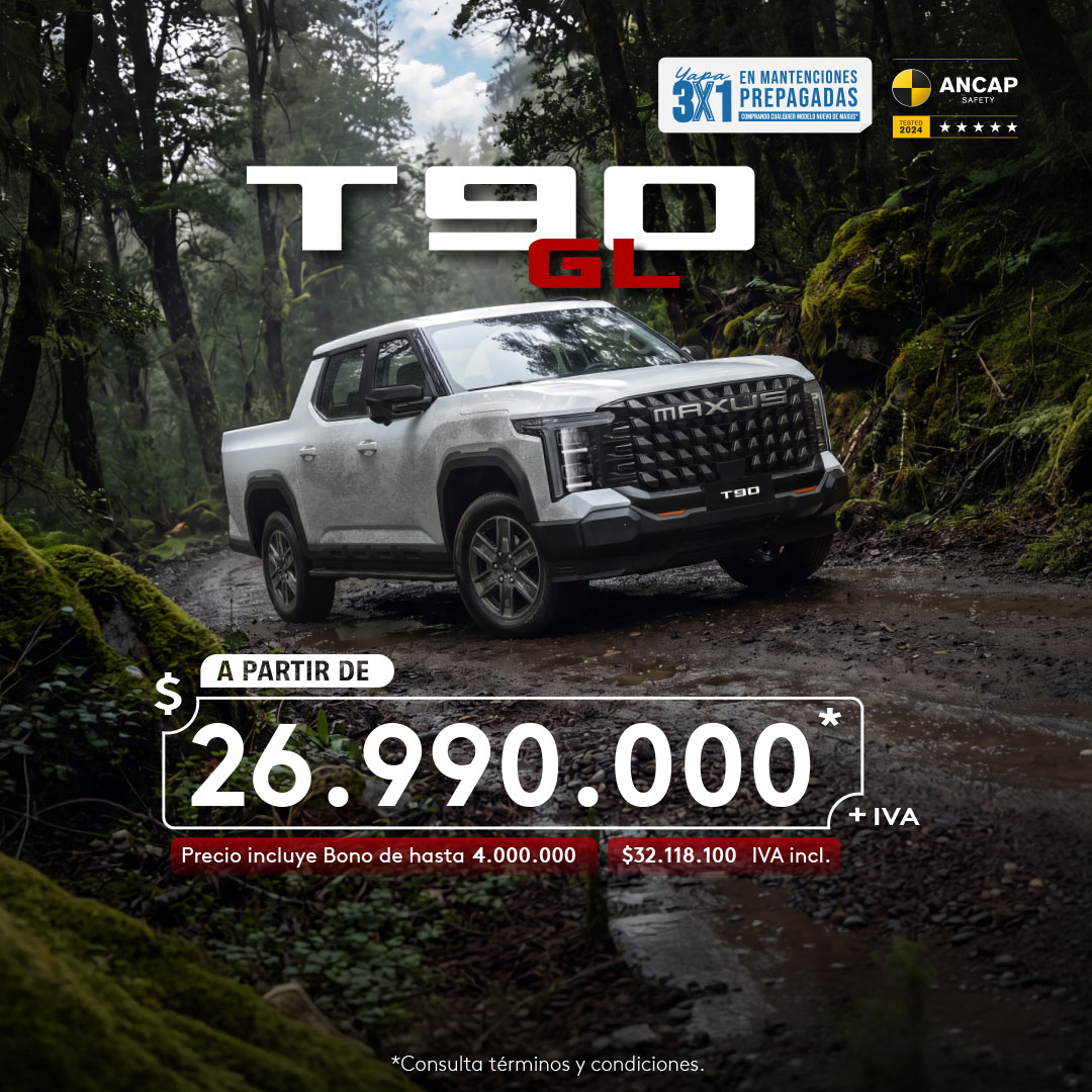 Maxus T60 en carretera
